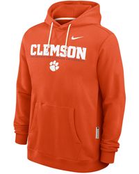 Nike - Clemson Sideline Dri-Fit College Pullover Hoodie - Lyst