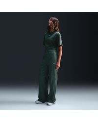 Nike - Sportswear Everything Wovens Mid-Rise Open-Hem Pants - Lyst