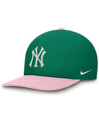 Nike - New York Yankees Malachite Pro Dri-fit Mlb Adjustable Hat - Lyst