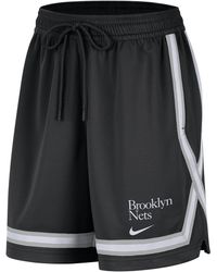 Nike - Shorts da basket con grafica brooklyn nets fly crossover dri-fit - Lyst