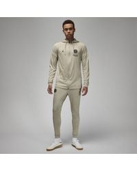 Nike - Paris Saint-germain Strike Third Jordan Dri-fit Football Hooded Knit Tracksuit Polyester - Lyst