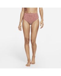 Nike - Adventure Reversible High-waist Cheeky Swimming Bottoms Polyester - Lyst