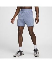 Nike - Shorts da fitness dri-fit non foderati 18 cm flex rep 4.0 - Lyst