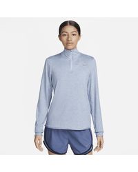 Nike - Swift Uv Protection 1/4-zip Running Top 50% Recycled Polyester - Lyst
