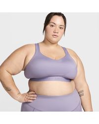 Nike - Indy High Support Padded Adjustable Sports Bra (plus Size) - Lyst
