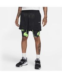 Nike - Ja Dri-fit 2-in-1 Basketbalshorts - Lyst