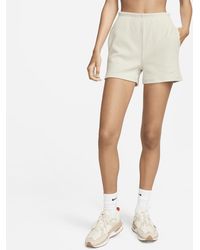 Nike - Sportswear Chill Knit High-waisted Slim 3" Ribbed Shorts - Lyst