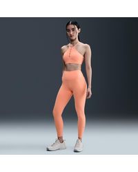 Nike - One 7/8-Legging Met Hoge Taille Voor - Lyst