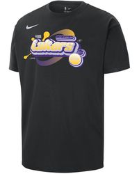 Nike - Los Angeles Lakers Courtside Nba Max90 T-shirt - Lyst