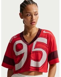 Nike - Sportswear Oversized Cropped Jersey - Lyst