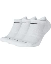 Nike - Everyday Plus Cushion Training No-show Socks - Lyst