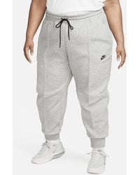 Nike - Sportswear Tech Fleece joggingbroek Met Halfhoge Taille - Lyst