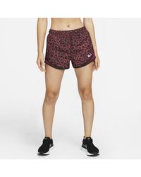 Leopard Print Running Shorts 