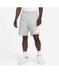 Nike - Shorts in french terry club alumni - Lyst