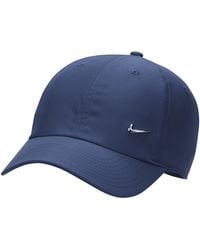 Nike - Dri-fit Club Unstructured Metal Swoosh Cap - Lyst