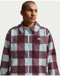 Nike - Sb Essential Skate Shirt Jacket - Lyst