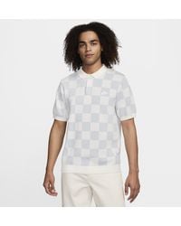 Nike - Sportswear Club Checkers Polo - Lyst