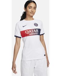 Nike - Maglia da calcio dri-fit paris saint-germain 2023/24 stadium da donna - Lyst