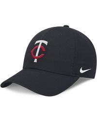 Nike - Minnesota Twins Evergreen Club Mlb Adjustable Hat - Lyst