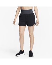 Nike - One Se Dri-fit Ultra-high-waisted 3" Brief-lined Shorts - Lyst