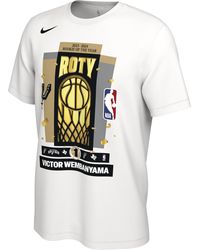 Nike - Victor Wembanyama San Antonio Spurs Nba 2024 Rookie Of The Year T-shirt - Lyst