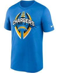 Nike - Dri-Fit Wordmark Legend (Nfl Los Angeles Chargers) T-Shirt - Lyst