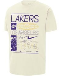 Nike - Los Angeles Lakers Max90 Nba T-shirt - Lyst