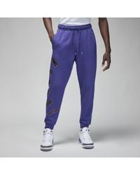Nike - Jordan Flight Mvp Fleece Trousers Cotton - Lyst
