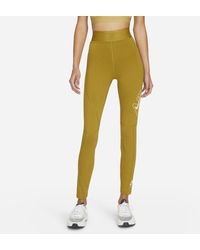 Rose Gold Metallic Air Leggings 