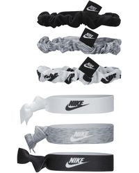 Nike - Velvet And Elastic Hairbands - Lyst