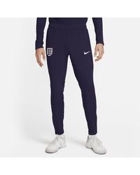 Nike - Pantaloni da calcio in maglia dri-fit adv inghilterra strike elite - Lyst