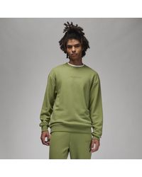 Nike - Air Jordan Wordmark Sweatshirt Van Fleece Met Ronde Hals - Lyst