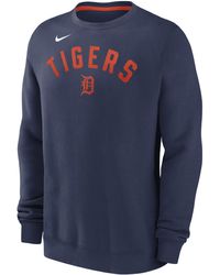 Nike - Detroit Tigers Classic Mlb Pullover Crew - Lyst