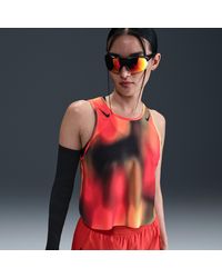Nike - Aeroswift Dri-Fit Adv Cropped Printed Running Tank Top - Lyst