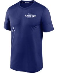 Nike - Texas Rangers Authentic Collection Early Work Men's Dri-fit Mlb T-shirt - Lyst