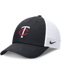 Nike - Cleveland Guardians Evergreen Club Mlb Trucker Adjustable Hat - Lyst