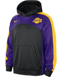 Nike - Los Angeles Lakers Starting 5 Therma-fit Nba Graphic Hoodie - Lyst