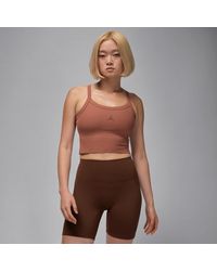 Nike - Sport Dri-Fit Ribbed Tank Top - Lyst