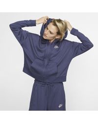 Nike Sportswear Full-zip Hoodie - Purple