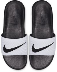 Nike Slider Benassi Solarsoft 2 - Bianco