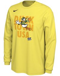 Nike - Oregon College Long-sleeve T-shirt - Lyst