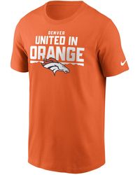 Nike Men's Yard Line (NFL Denver Broncos) T-Shirt in Blue, Size: Large | NKGW41S8W-079