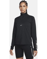 Nike - Maglia dri-fit con zip a 1/4 pacer - Lyst