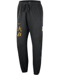 Nike - Los Angeles Lakers Standard Issue City Edition Nba Courtside Broek - Lyst