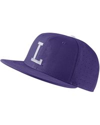Nike - Lsu College Fitted Baseball Hat - Lyst