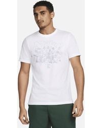 Nike - T-shirt da tennis dri-fit court - Lyst