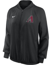 Nike - Arizona Diamondbacks Authentic Collection Team Dri-fit Mlb Full-zip Jacket - Lyst