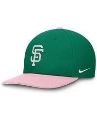 Nike - San Francisco Giants Malachite Pro Dri-fit Mlb Adjustable Hat - Lyst