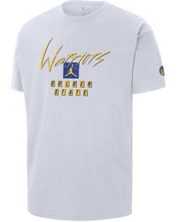 Nike - Golden State Warriors Courtside Statement Edition Nba Max90 T-shirt - Lyst