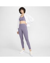 Nike - Universa Medium-Support High-Waisted 7/8 Leggings With Pockets - Lyst